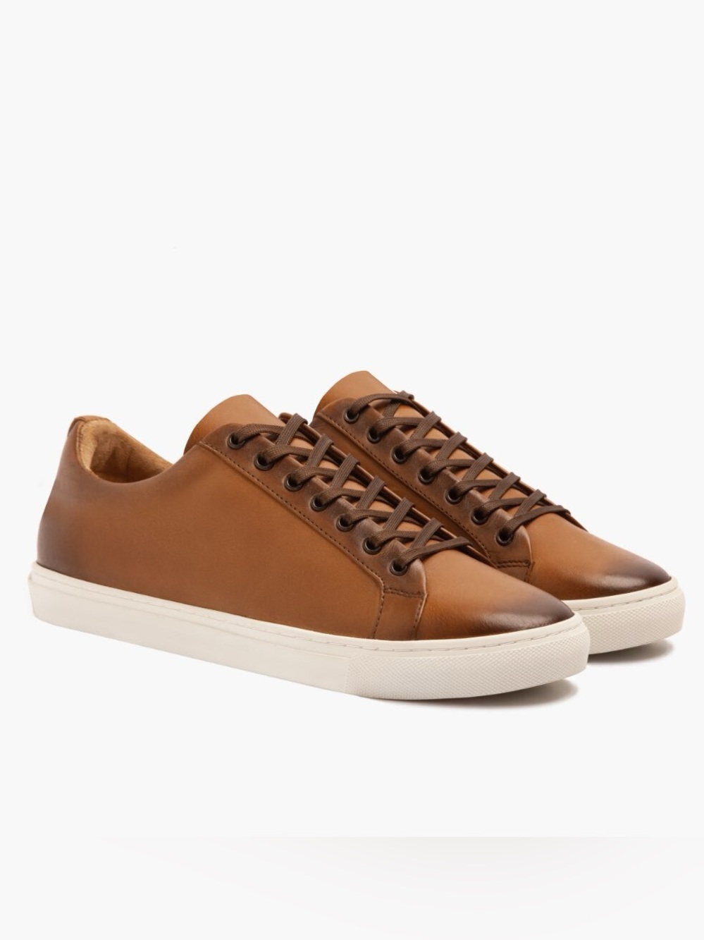 Thursday Premier Low Top Leather Sneaker Shoe Toffee Tan Brown Mens Size 13